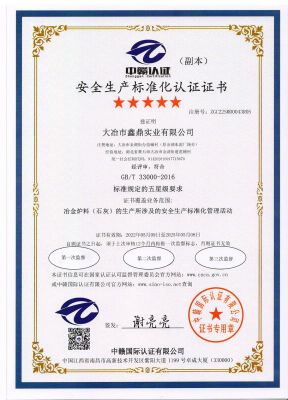 安全生产标准（副）